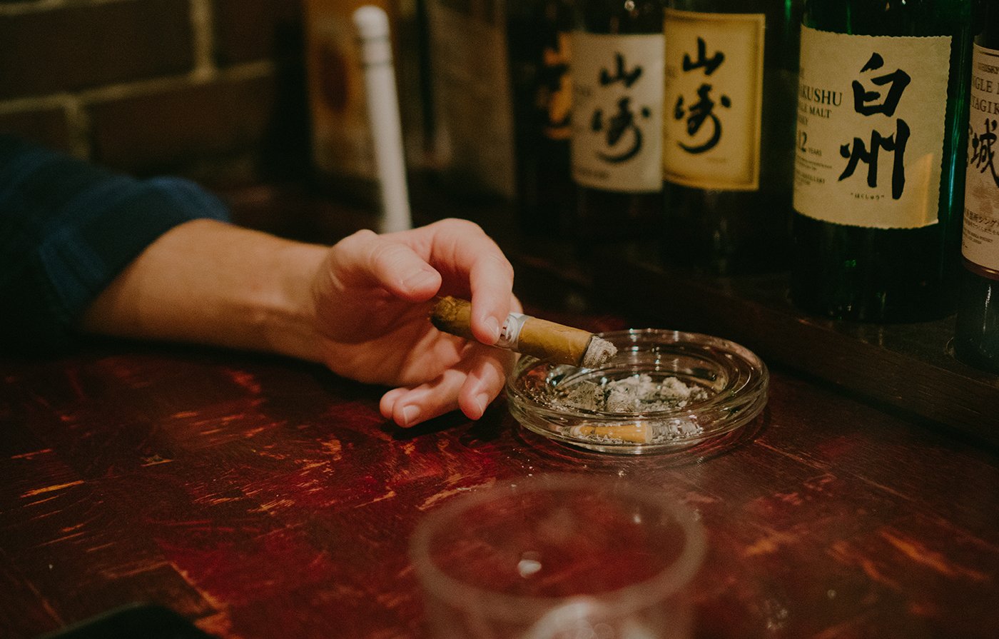 Touching Up & Relighting Cigars